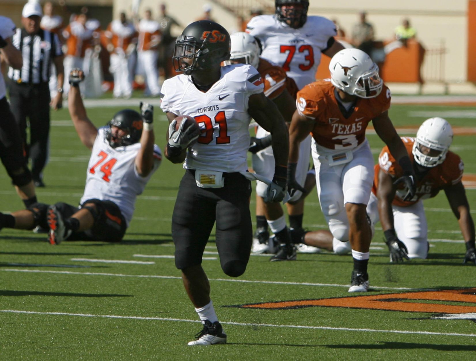 2011: Oklahoma State 38, Texas 26